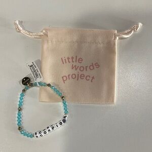 Little Words Project Scorpio Bracelet - Blue and White